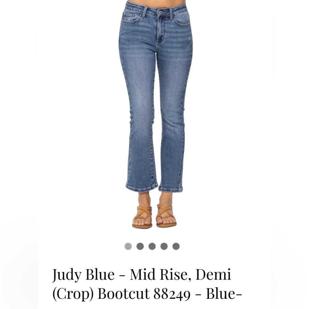 Judy Blue cropped bootcut